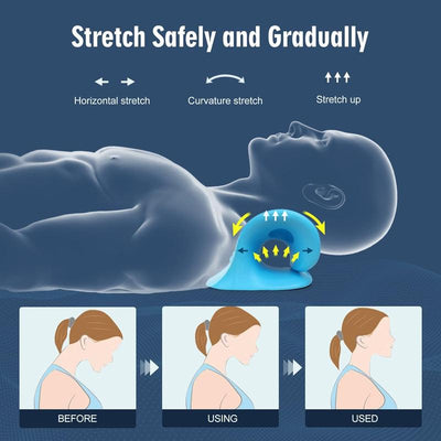 Veltria Neck & Shoulder Pain Relief Stretcher Pillow
