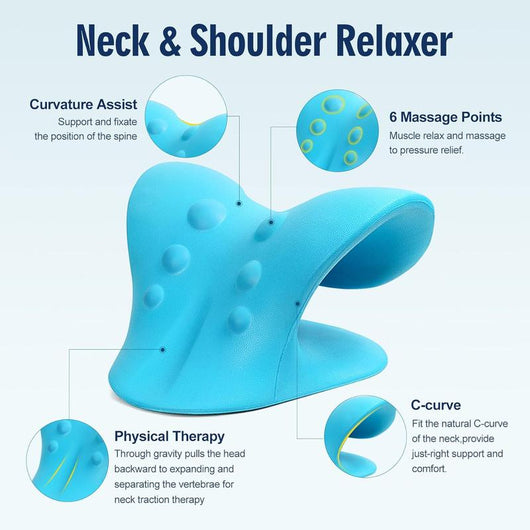 Veltria Neck & Shoulder Pain Relief Stretcher Pillow